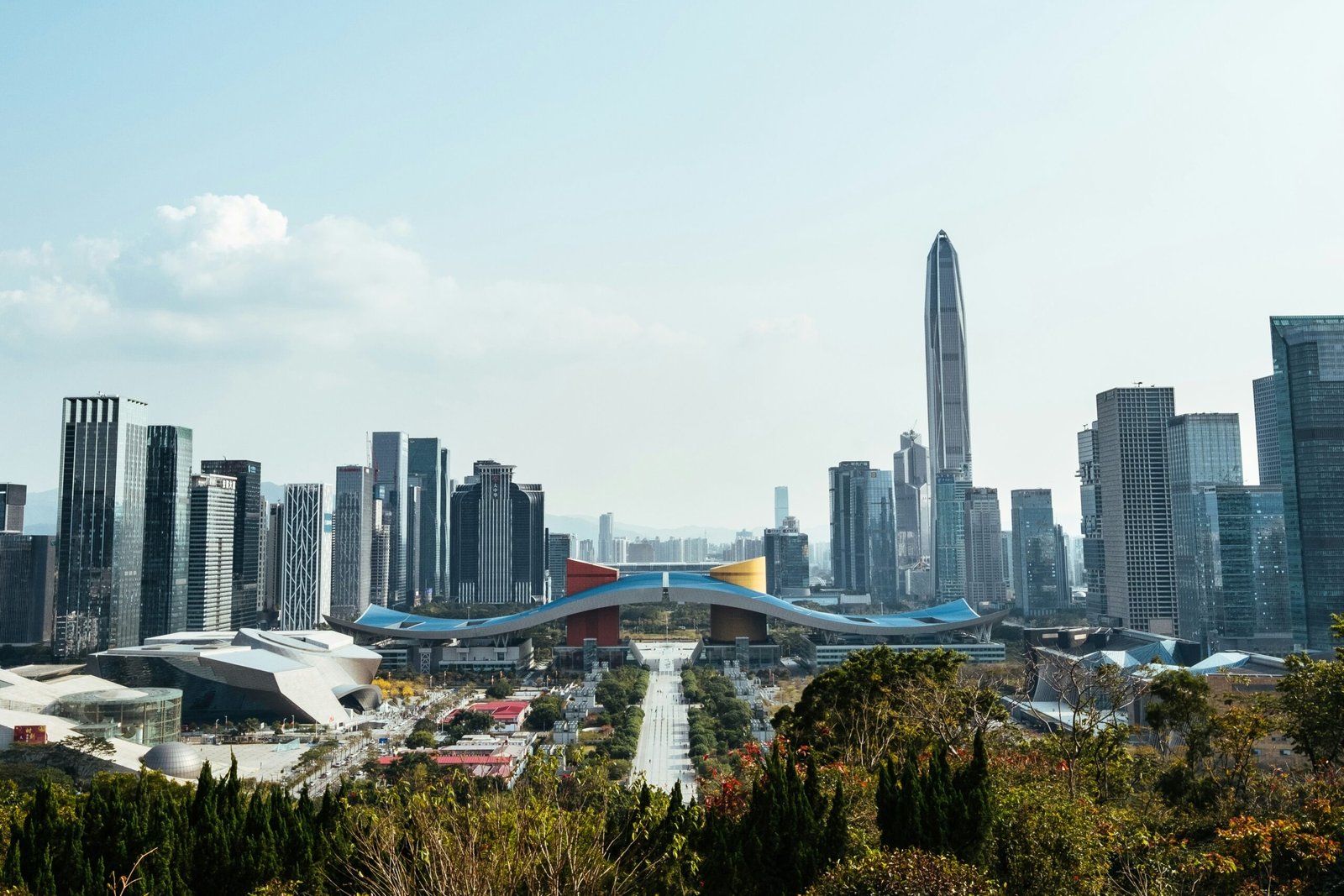 Shenzhen economy 2026 city skyline and modern skyscrapers